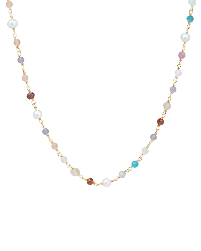 gemstone harmony choker necklace