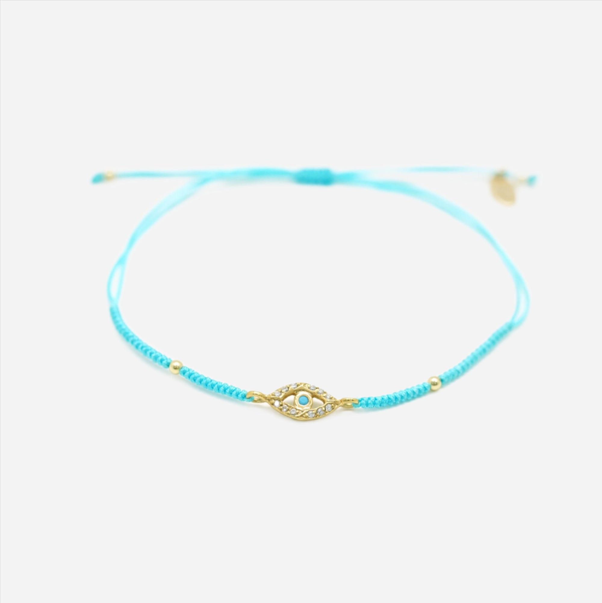 blue evi leye friendship bracelet